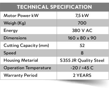 technical specification mk52